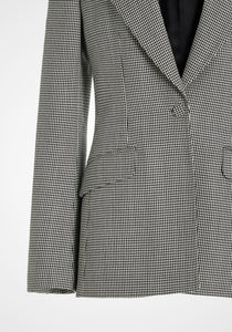 Leiva Blazer Eco Houndstooth Suiting