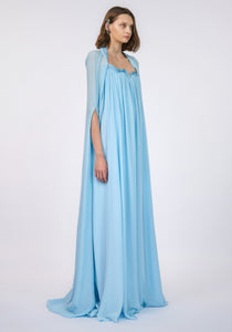The Nephele Chiffon Cape