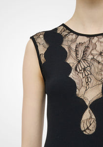 Underpin Lace Knit Top