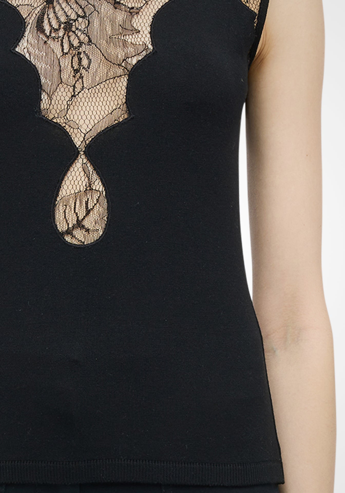 Underpin Lace Knit Top