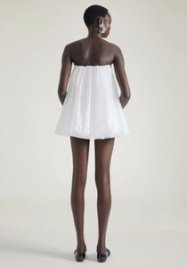 Bustier Cape Back Dress