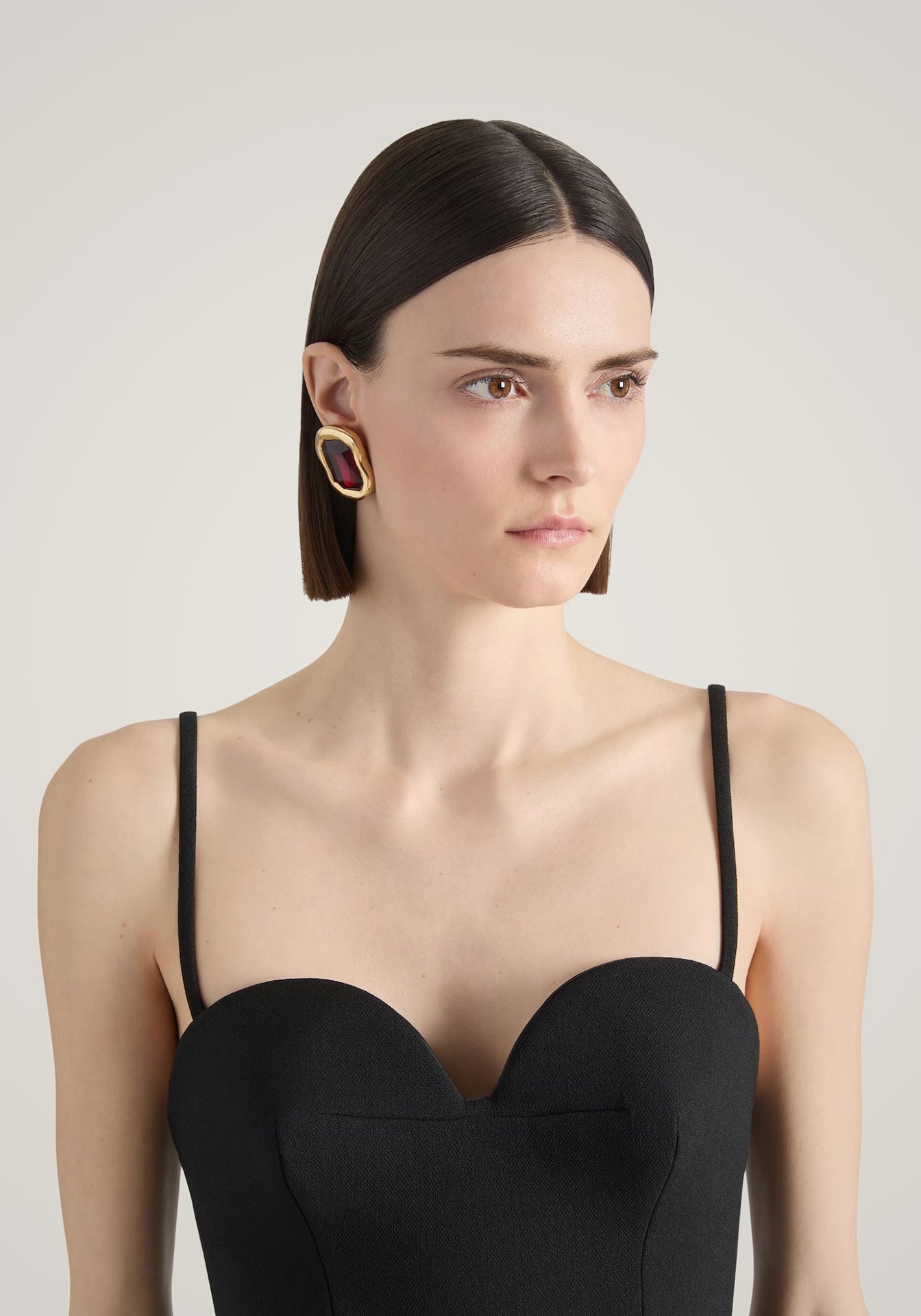 Sculptural Crystal Earrings