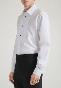 Slim Plastron Evening Shirt