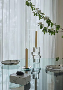 Pila Crystal Candle Holder