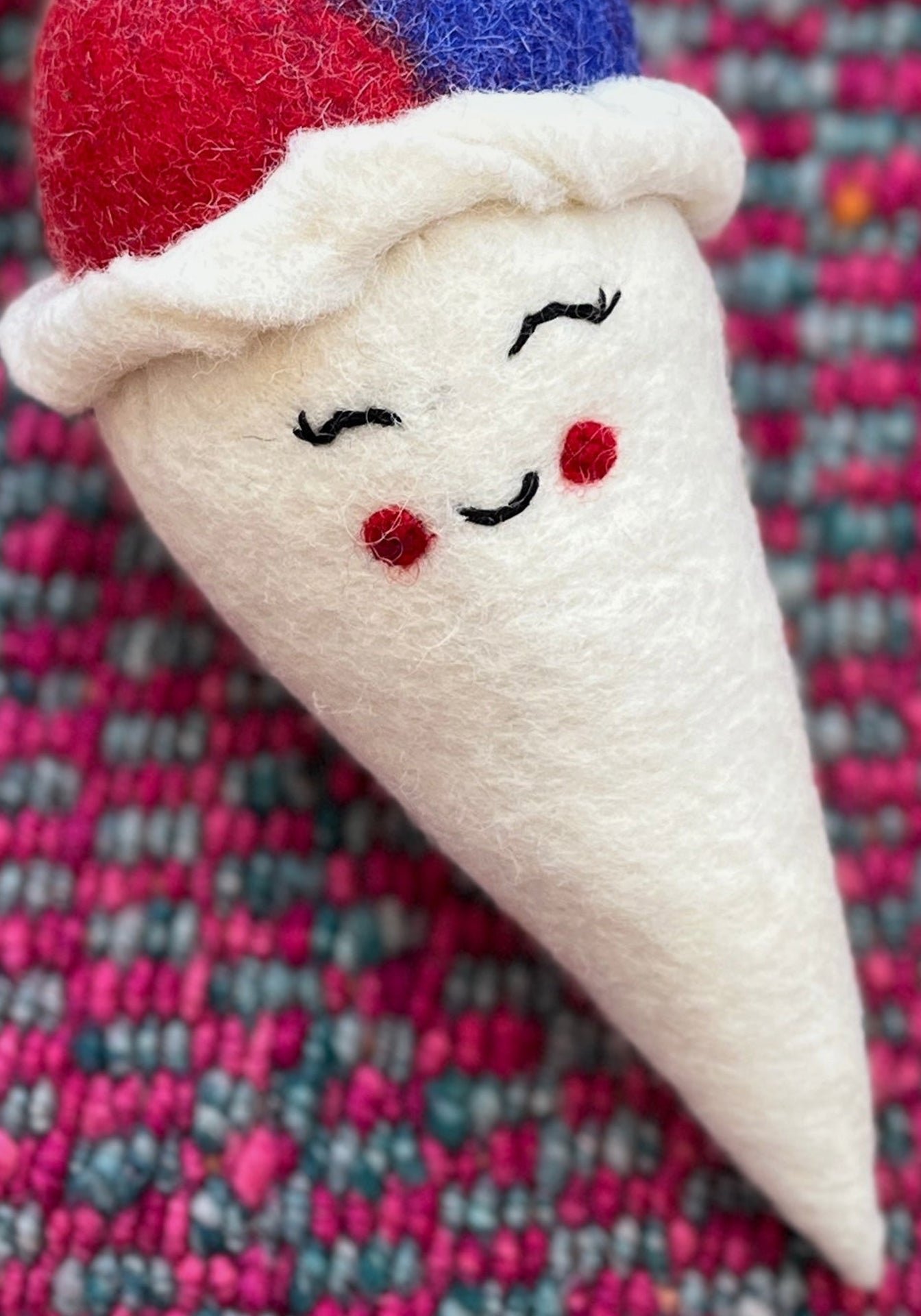 Shaved Ice Squeaker Toy