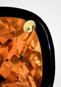 Aravali, 18K Yellow Gold + Citrine Earring