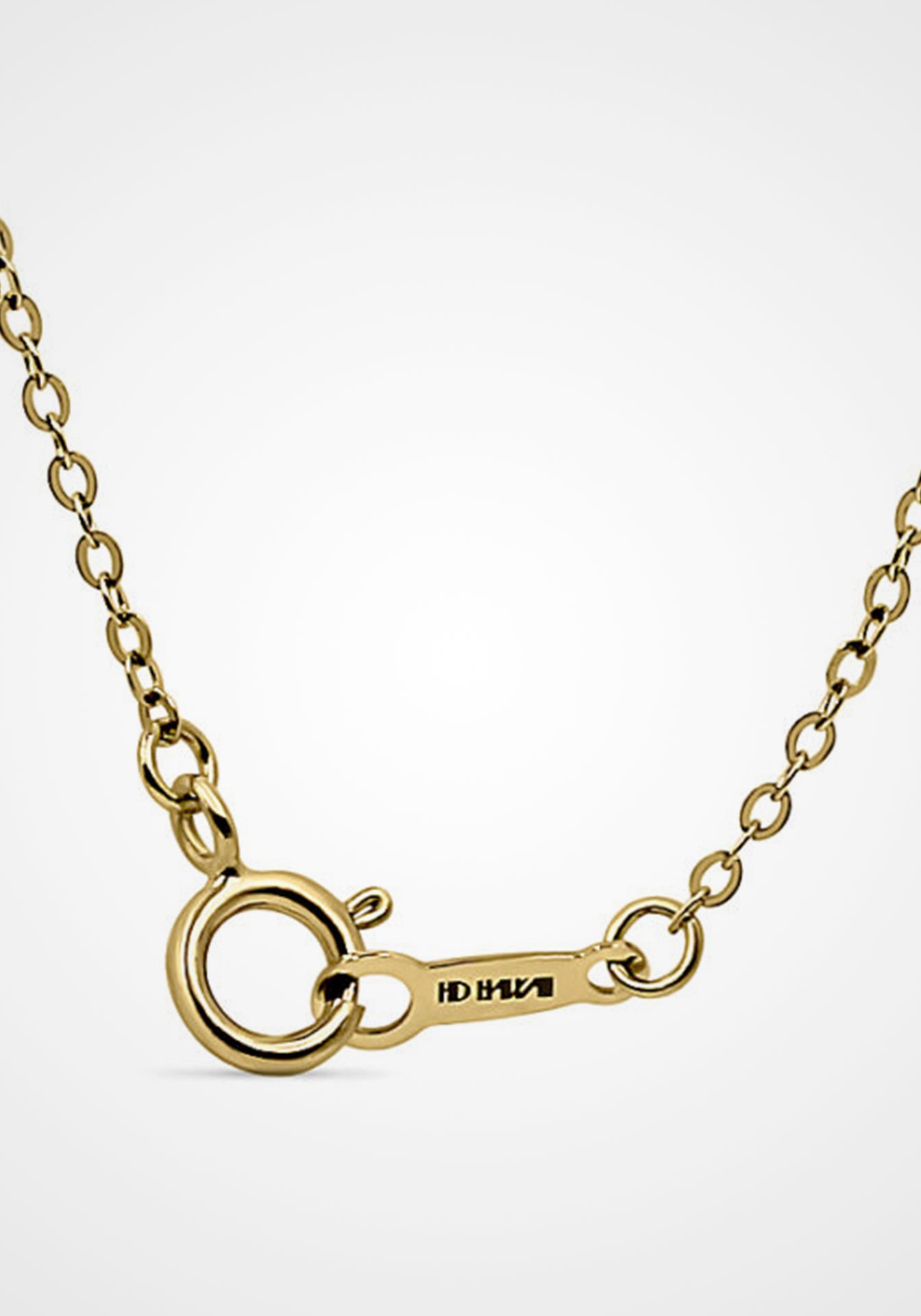 Cable Chain, 14K Yellow Gold Necklace, 16"