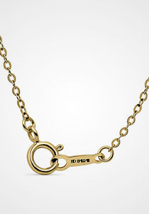 Cable Chain, 14K Yellow Gold Necklace, 16"