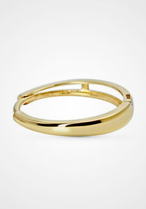 Tapered, 14K Yellow Gold Huggies
