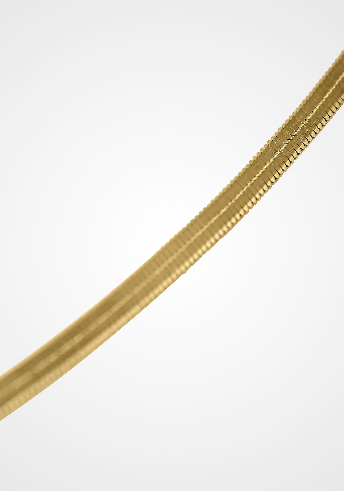 Herringbone, 18K Yellow Gold Chain