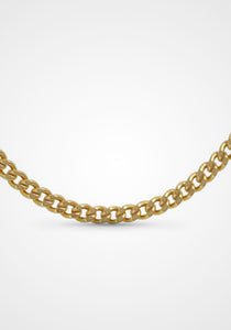 Cuban Chain, 18K Yellow Gold Necklace