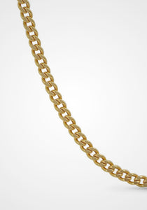 Cuban Chain, 18K Yellow Gold Necklace