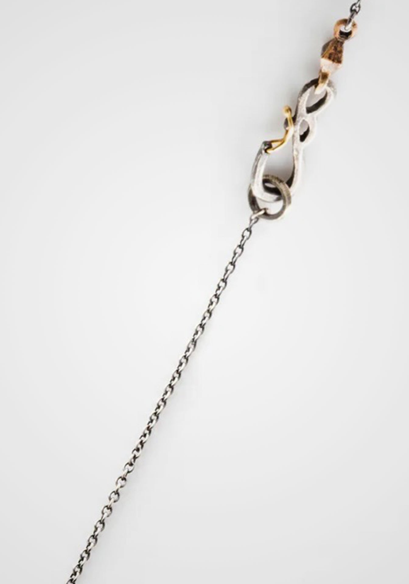 The Tawny Raja, 14K Rose Gold + Rose Bronze Necklace