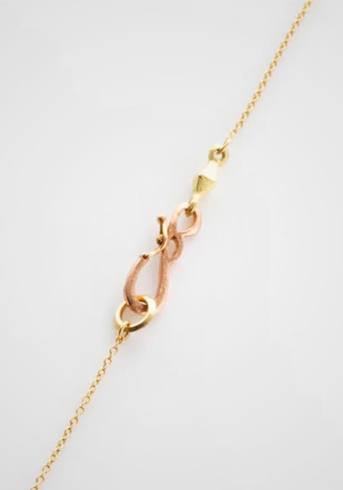 The Tawny Raja, 18K Rose + Yellow Gold Necklace