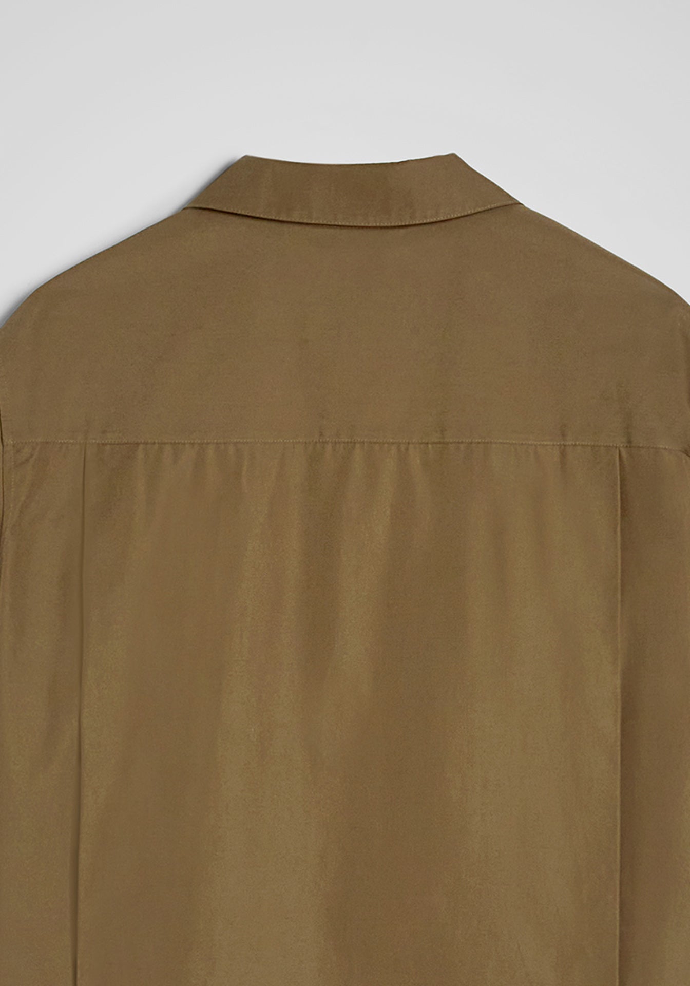 Cotton Taffeta Polo Shirt