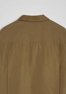 Cotton Taffeta Polo Shirt