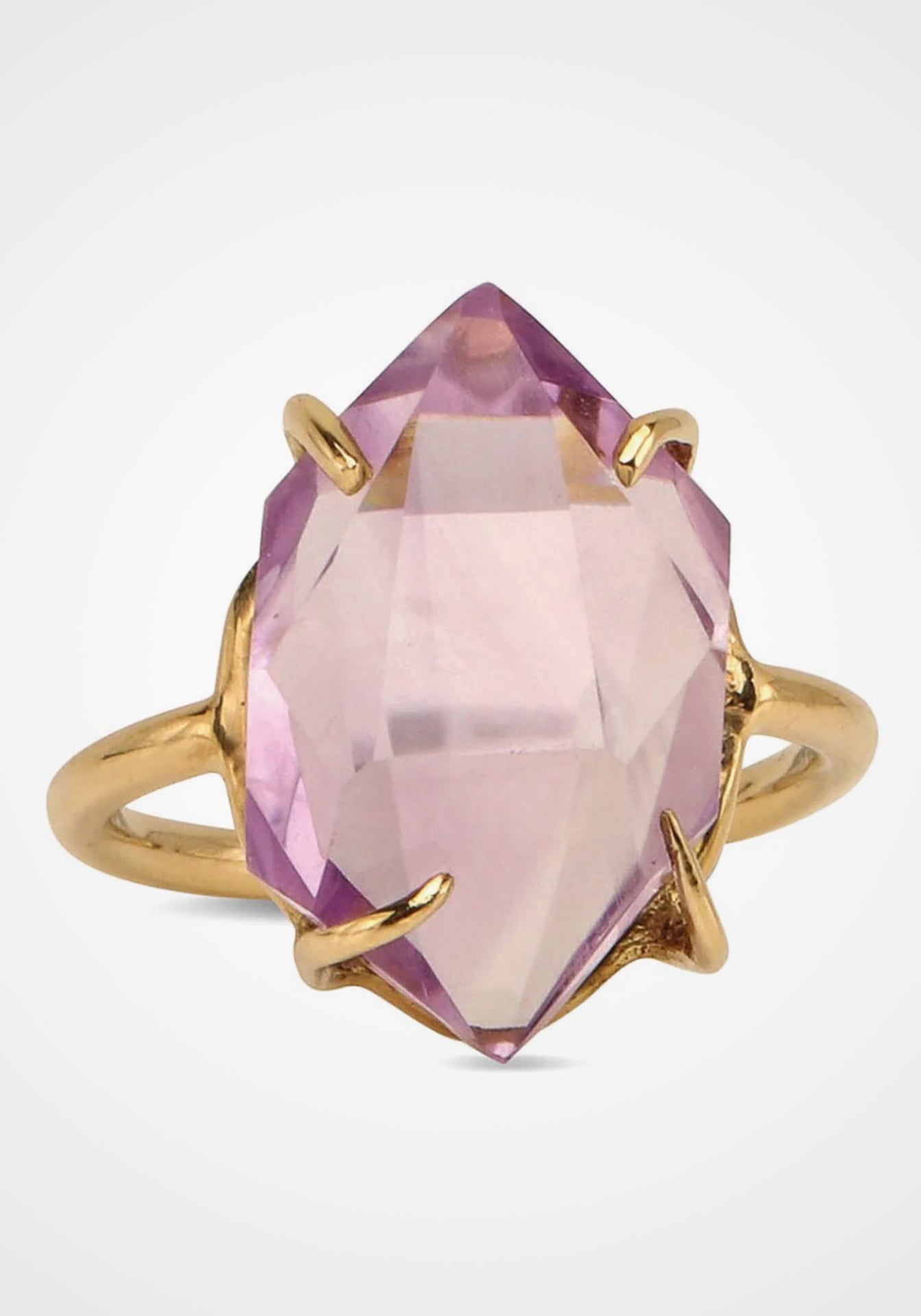 Her, 18K Gold + Lavender Amethyst Ring