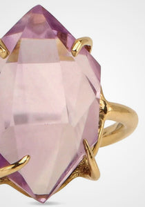 Her, 18K Gold + Lavender Amethyst Ring