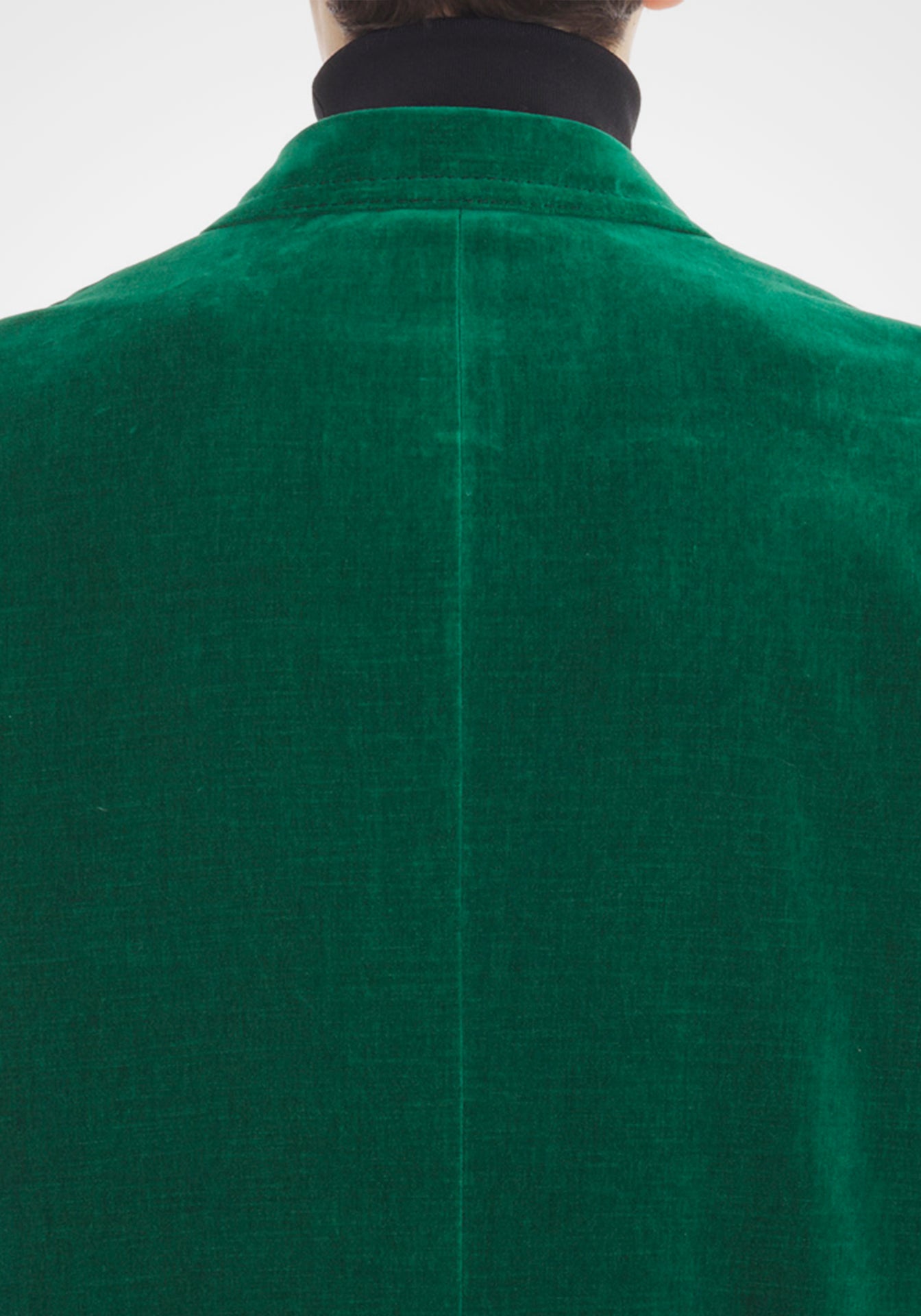 Soft Shoulders Double-Breasted Jacket