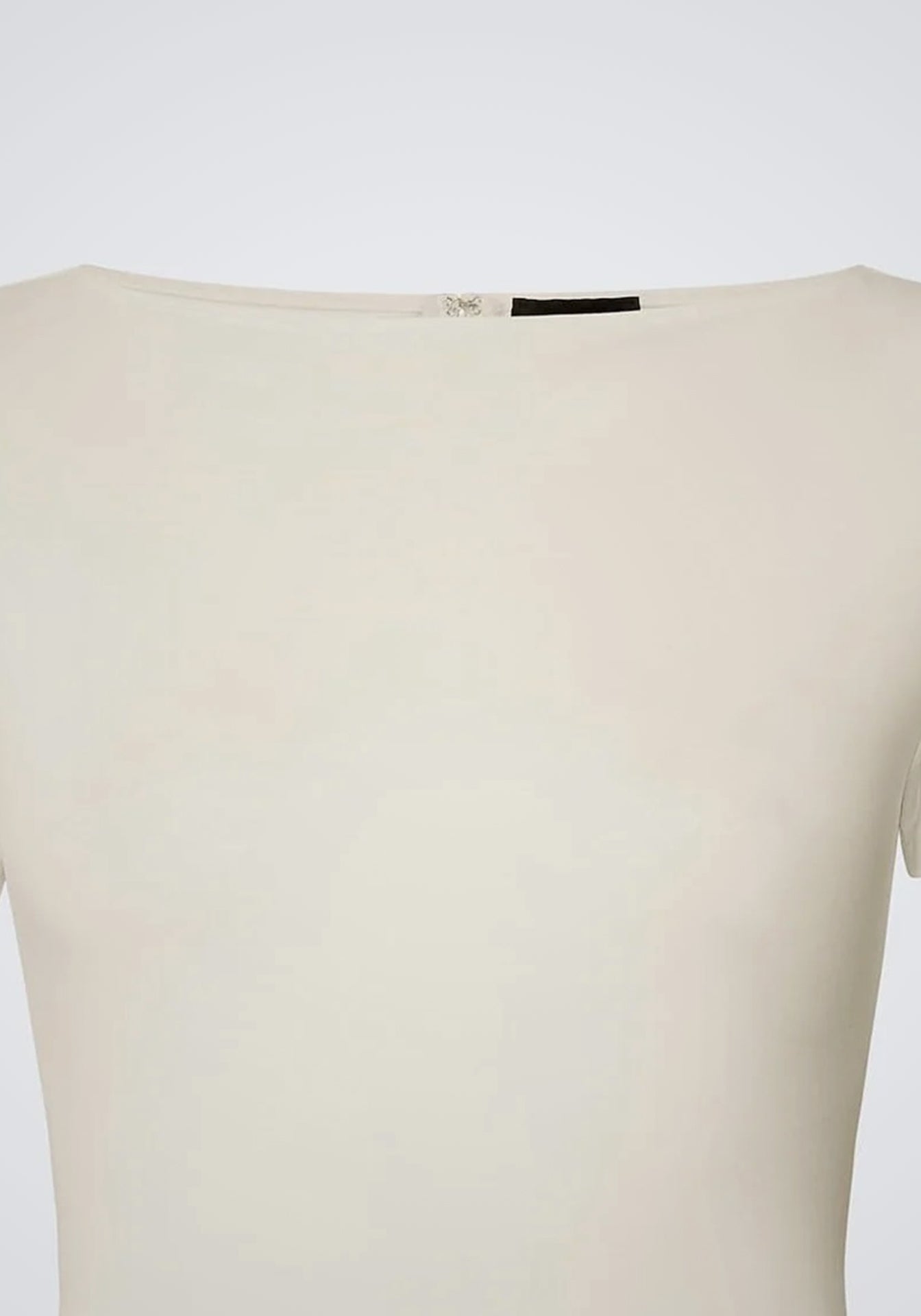 Jersey Short Sleeve Boatneck Bodysuit
