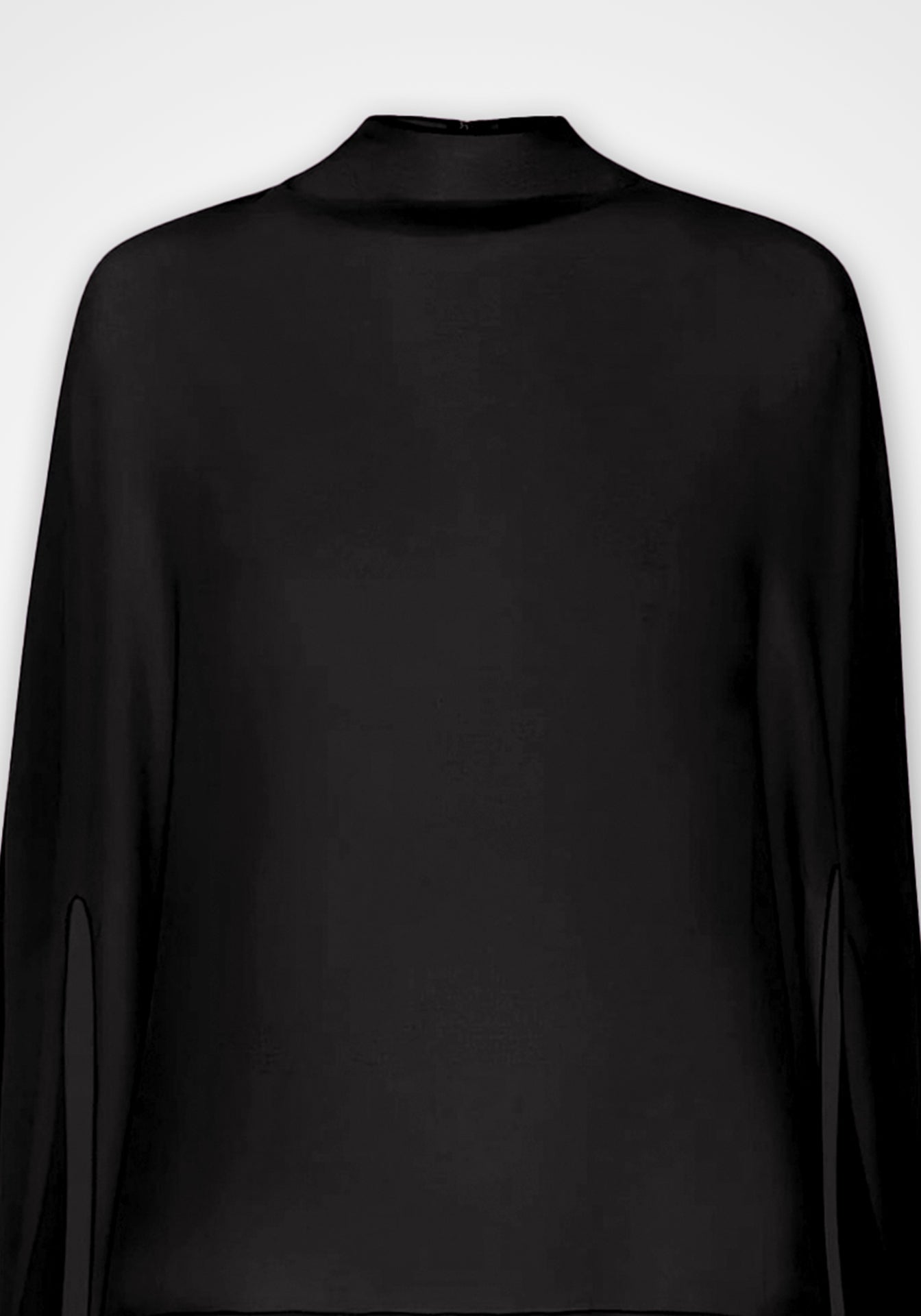 Georgette Oversized Cape Tee