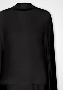 Georgette Oversized Cape Tee