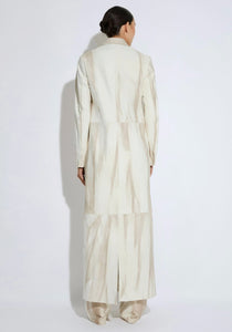 Marbled Nappa Coat