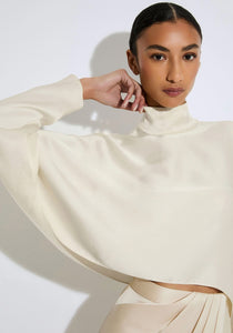 Satin Caftan Top