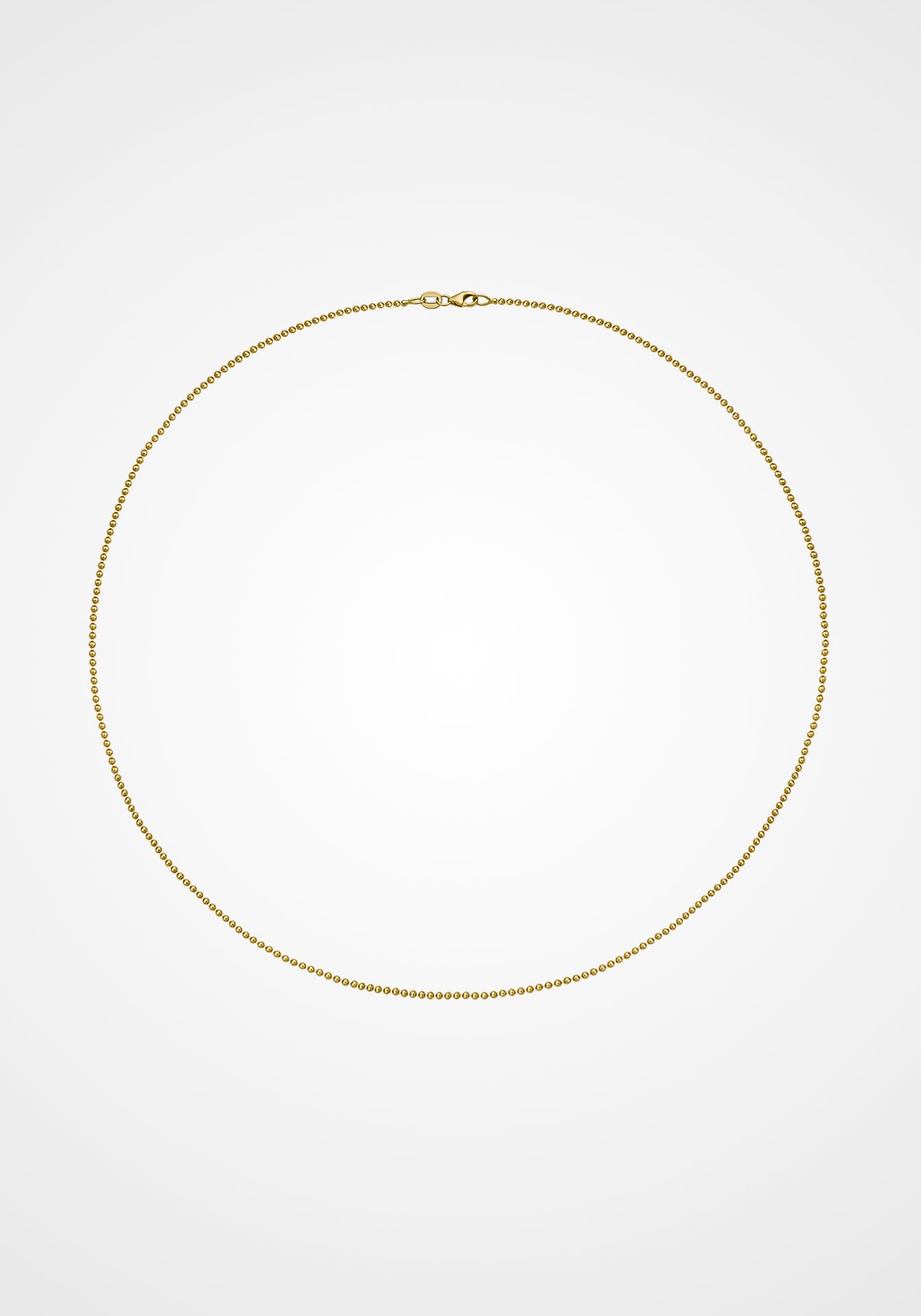 Medium Ball, 14K Yellow Gold Link Chain