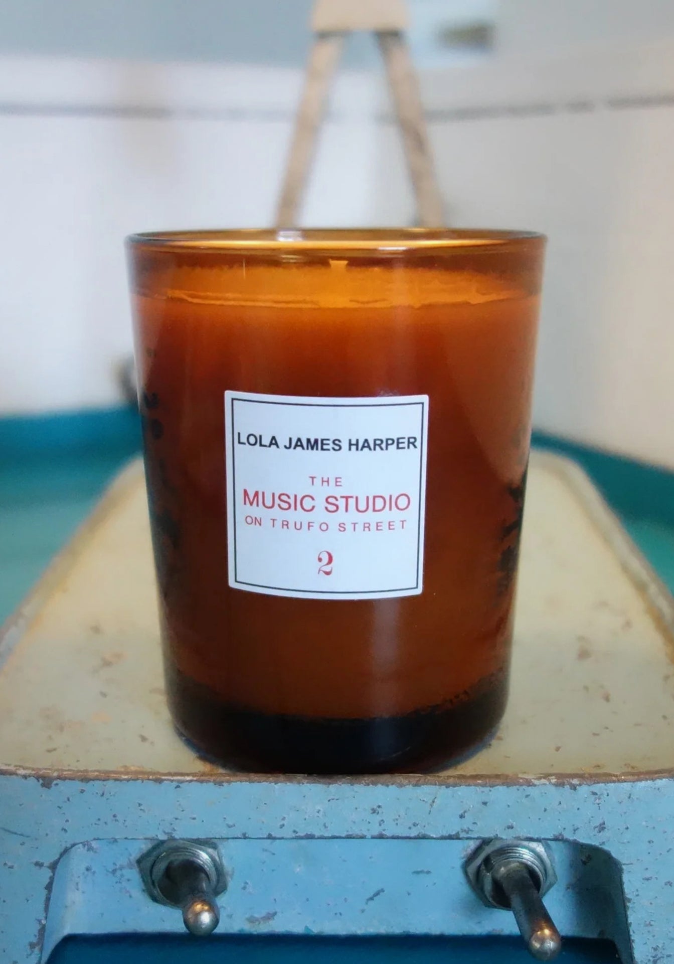 The Music Studio on Trufo Street Candle