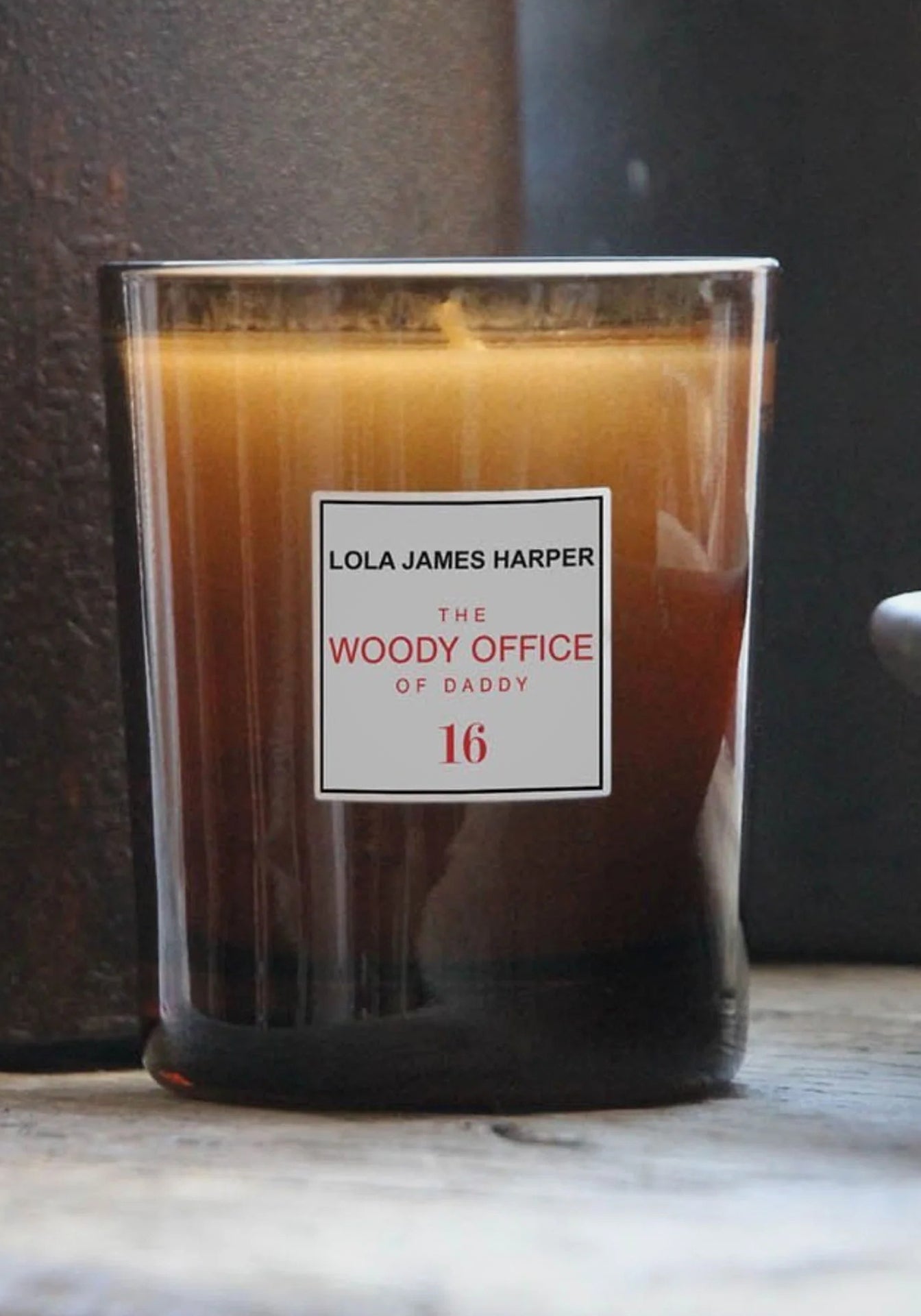 The Woody Office of Daddy Candle