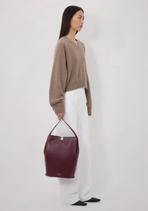Anzor LDS Cashmere V Neck Sweater