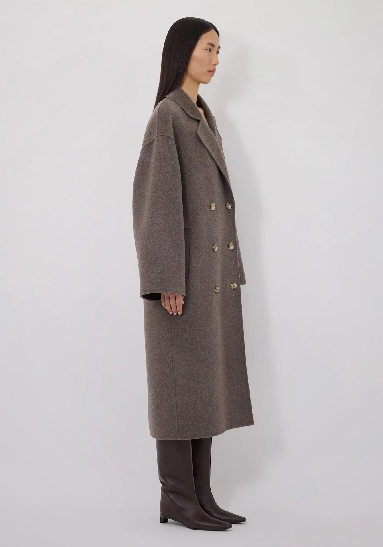 Borneo LDS Wool Drap Coat