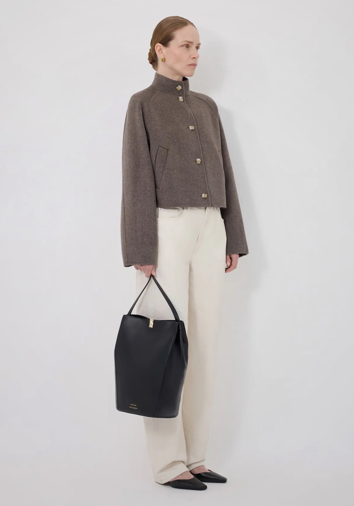Nyma Wool Drap Jacket