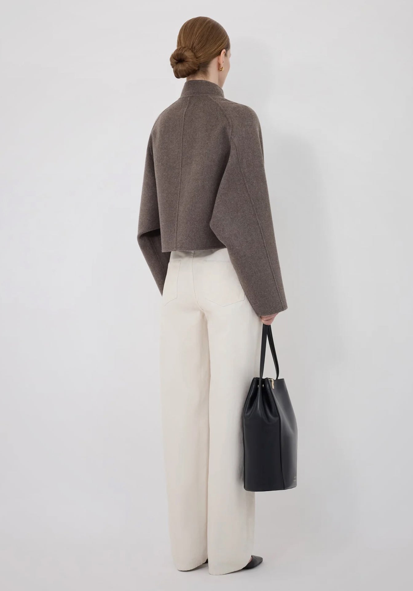 Nyma Wool Drap Jacket