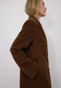 Rosco Double Breasted Long Coat