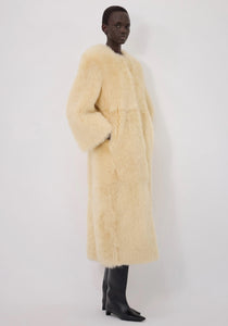 Siba Shearling Long Coat