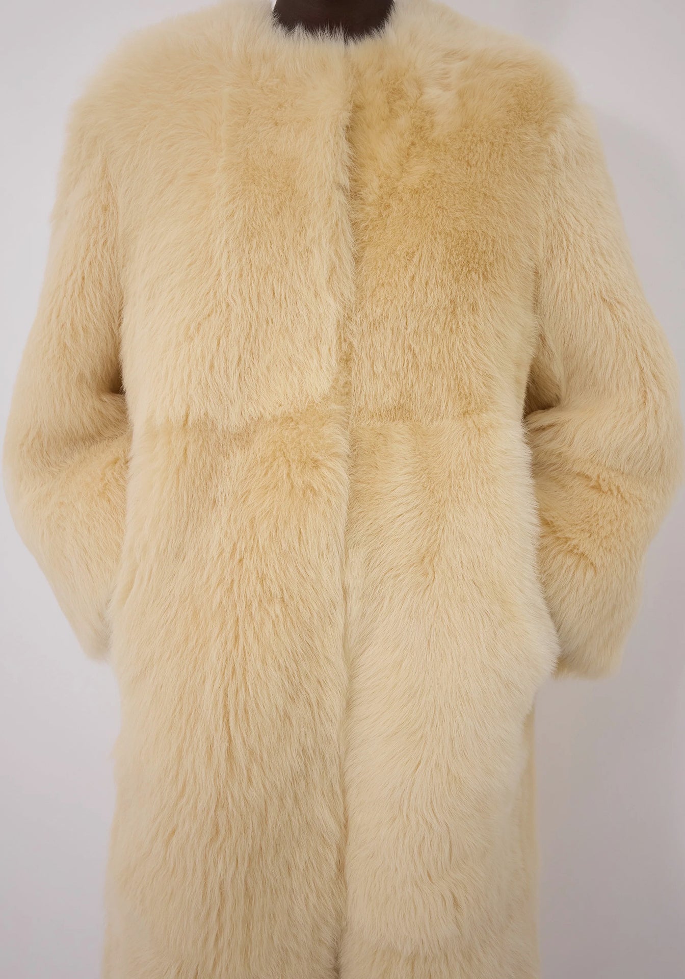 Siba Shearling Long Coat