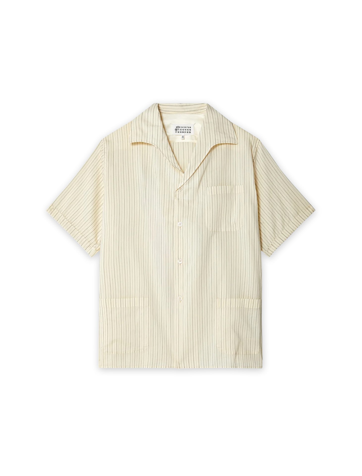 Short-Sleeve Silk Shirt