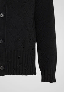 Cotton Cardigan with Marni Symbol