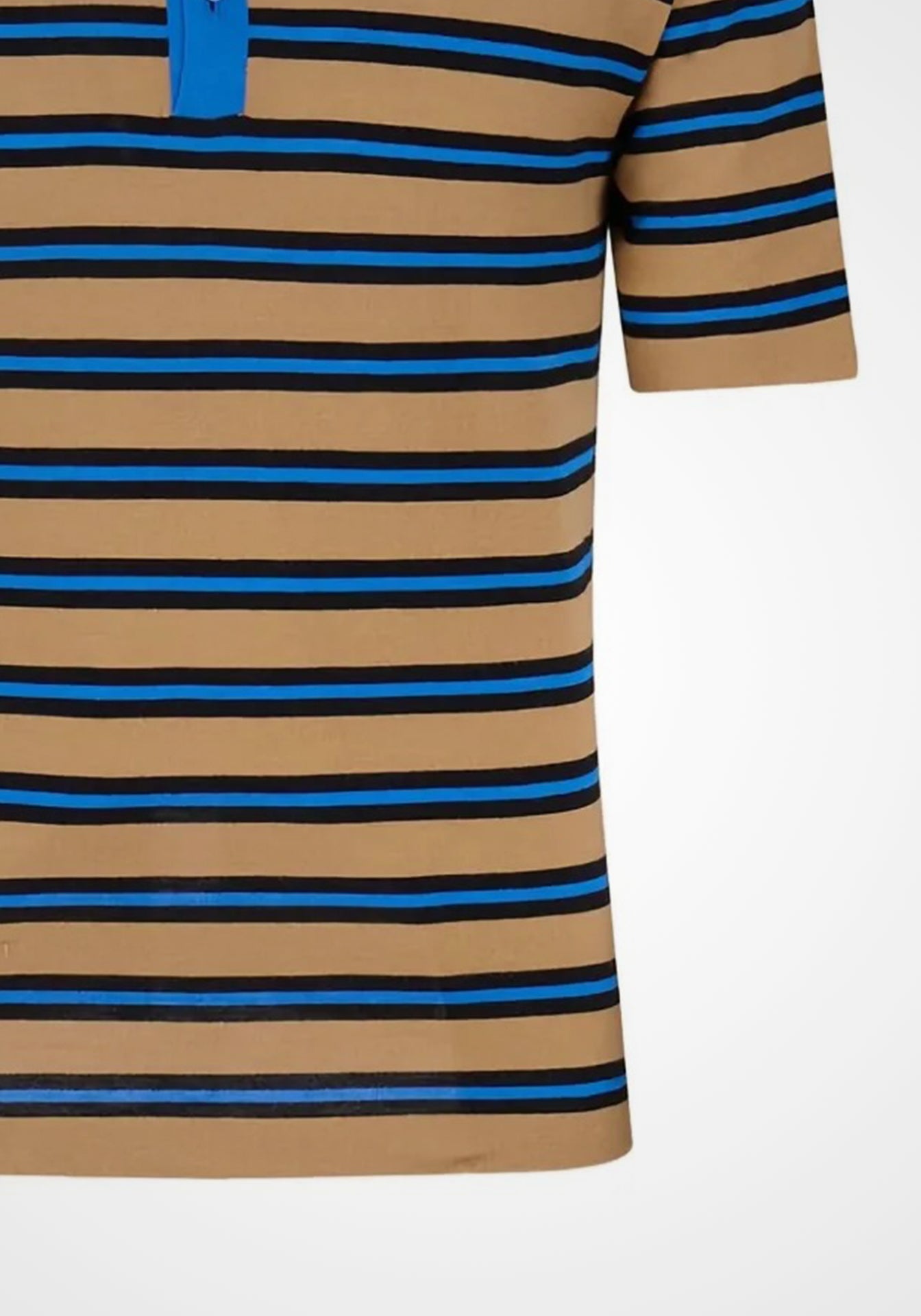 Striped Wool Polo Shirt