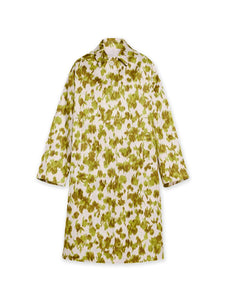 Oversized Floral Balmacaan