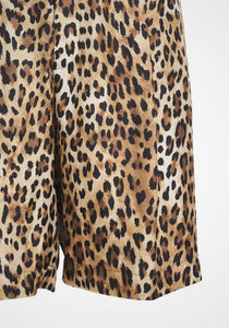 Leopard Print Shorts