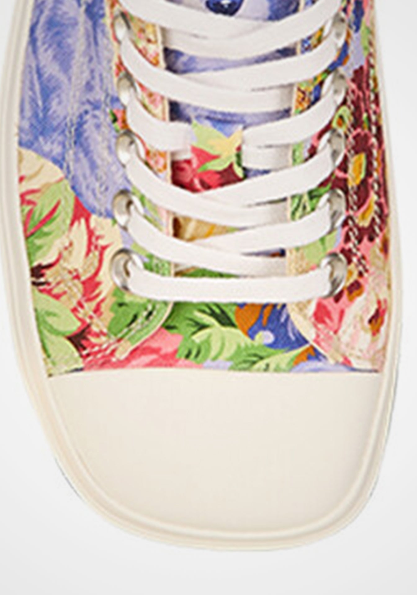 Printed Canvas Sneakers