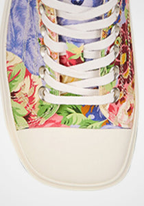 Printed Canvas Sneakers