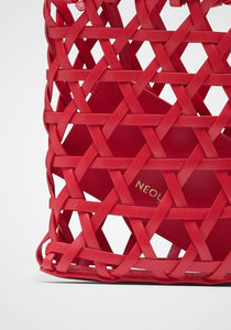 Ophi Woven Leather Tote