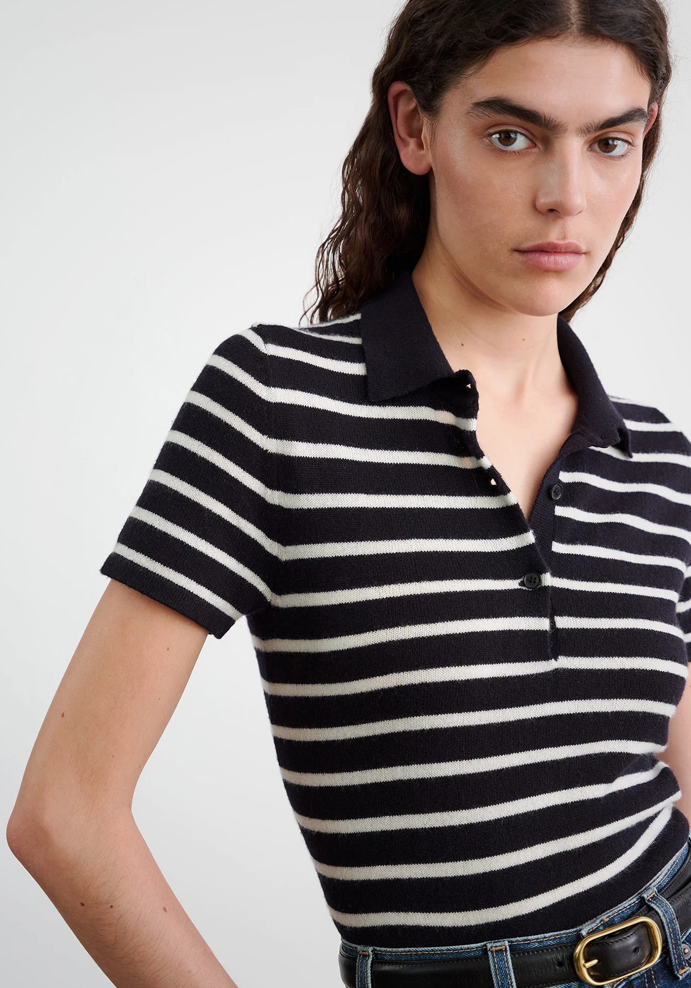 Leanna Cashmere Polo