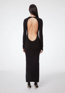 Long Backless Dress