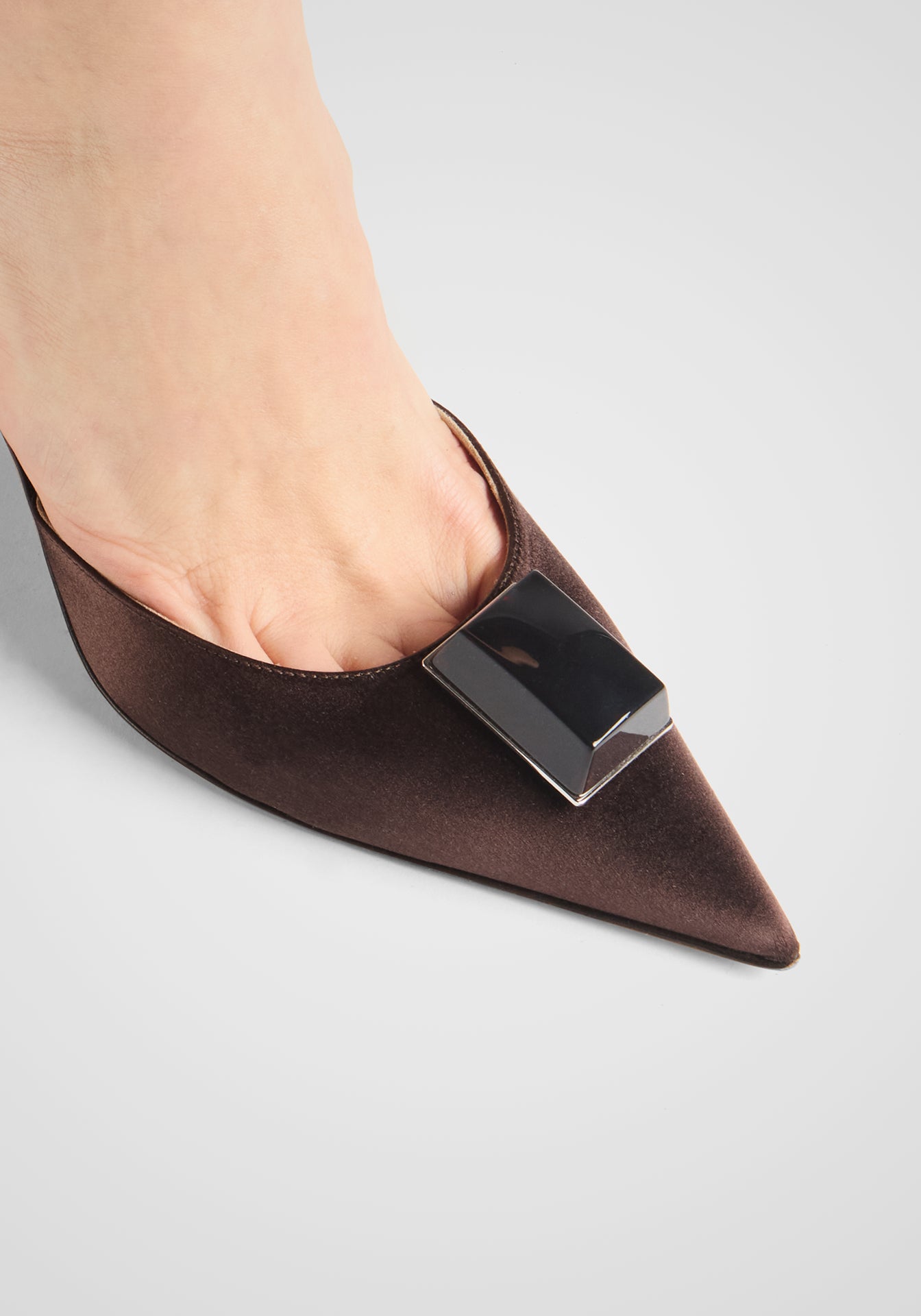 Point Cube Slingback