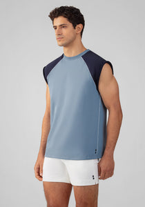 Organic Cotton Sleeveless Sweatshirt